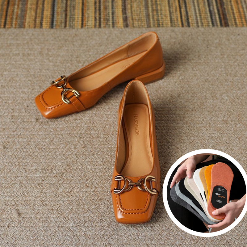 [compre 1 LEVE 6] Sapato Liza Ortopédico + 5 Pares de Meias Invisíveis
